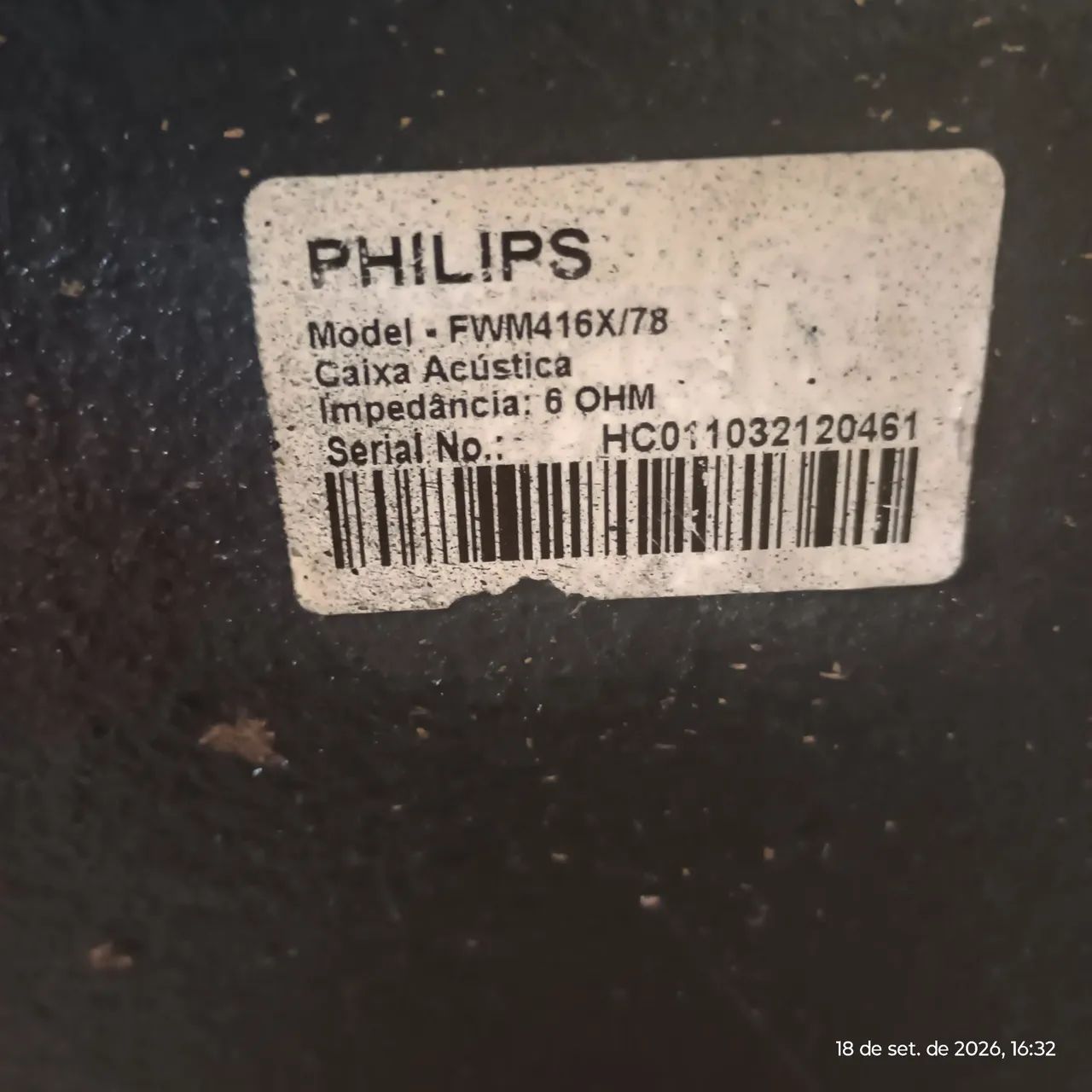 Par Caixas Acústicas Philips FWM416X/78 - Foto 5