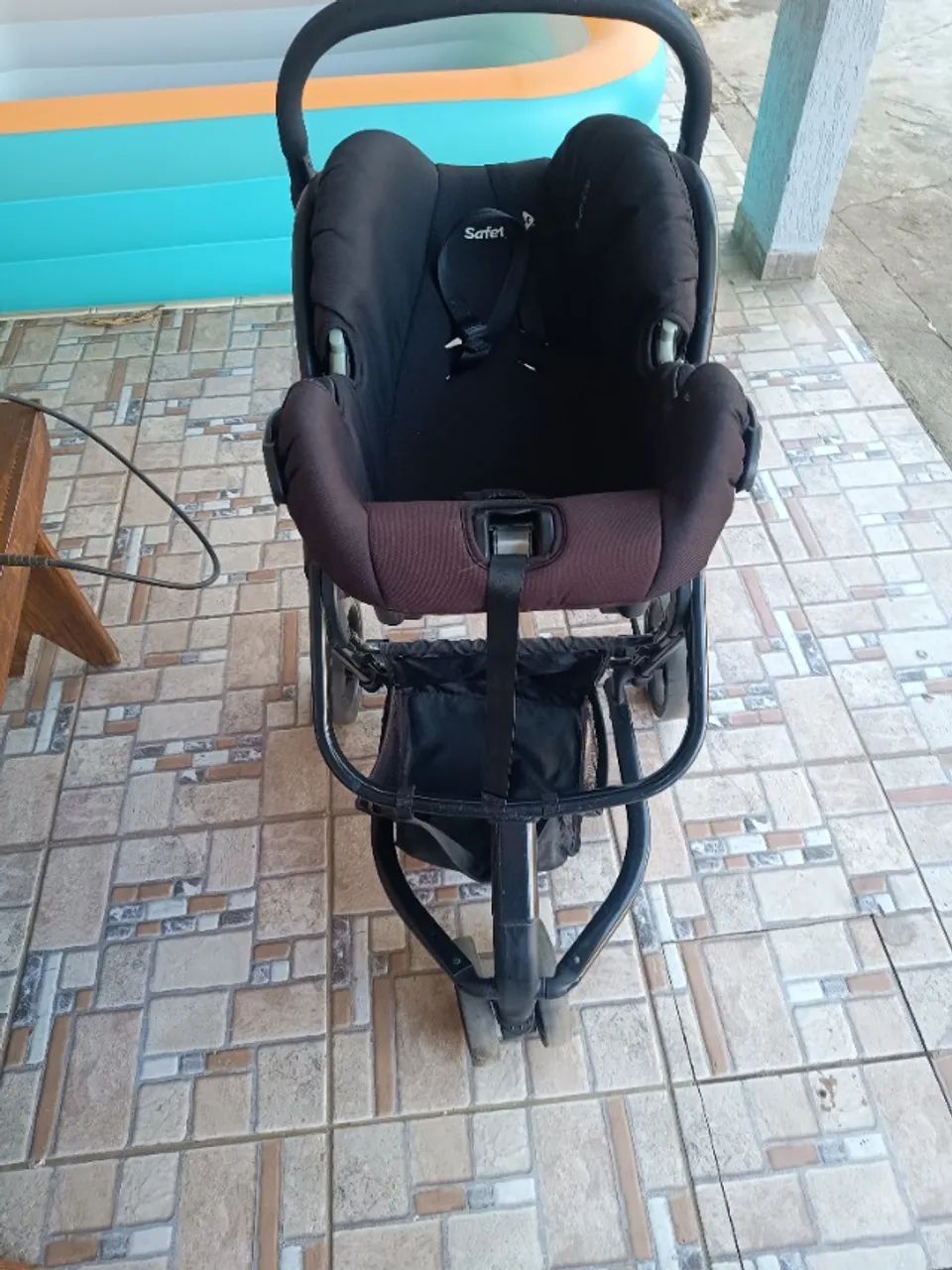 Carrinho e bebe conforto saffety  - Foto 2