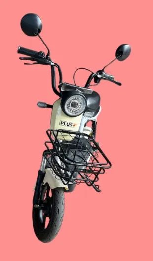 Bicicleta elétrica agile plus+  Branca