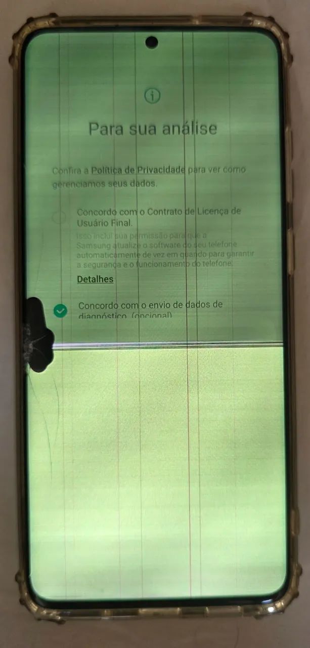 Galaxy S20+ Plus com defeito