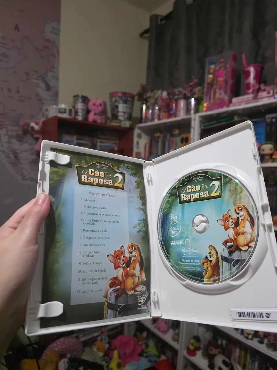 DVD O Cão e A Raposa 1 e 2 - Foto 3