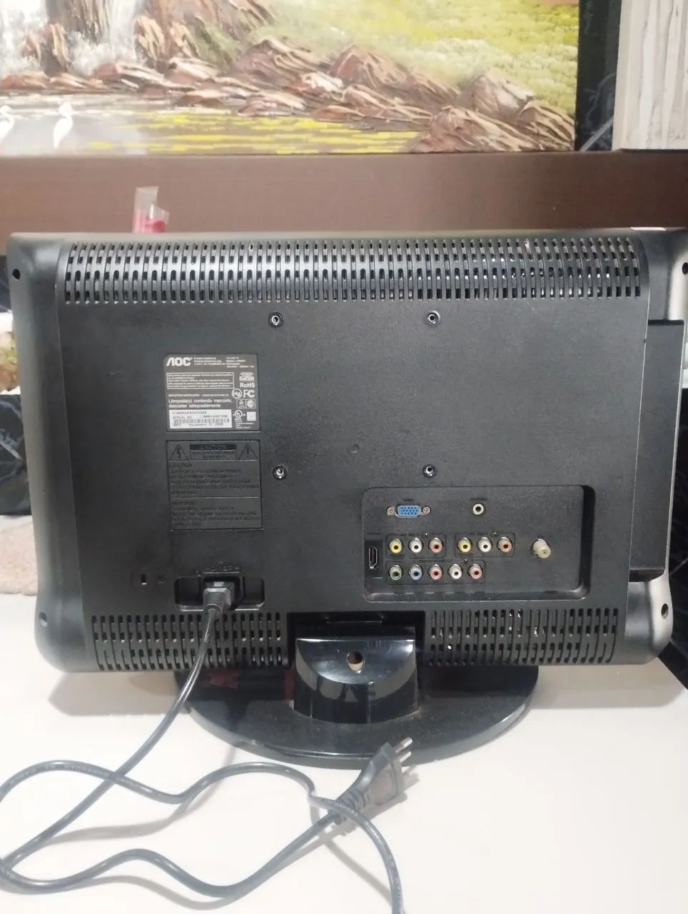 TV AOC 19 para games - Foto 4