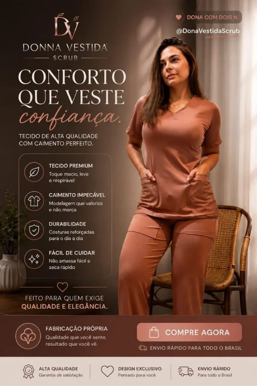 PIJAMAS PARA ÁREA DE SAÚDE  - Foto 3