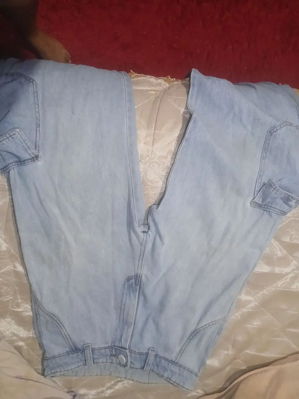 Vendo calça jeans cargo feminina  - Foto 5