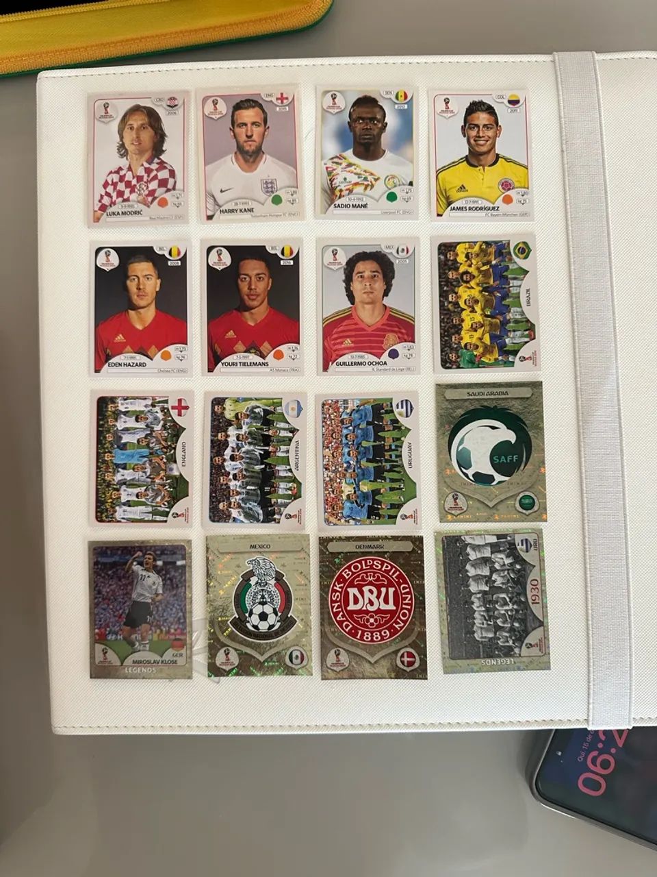 Figurinhas Copa 2018 