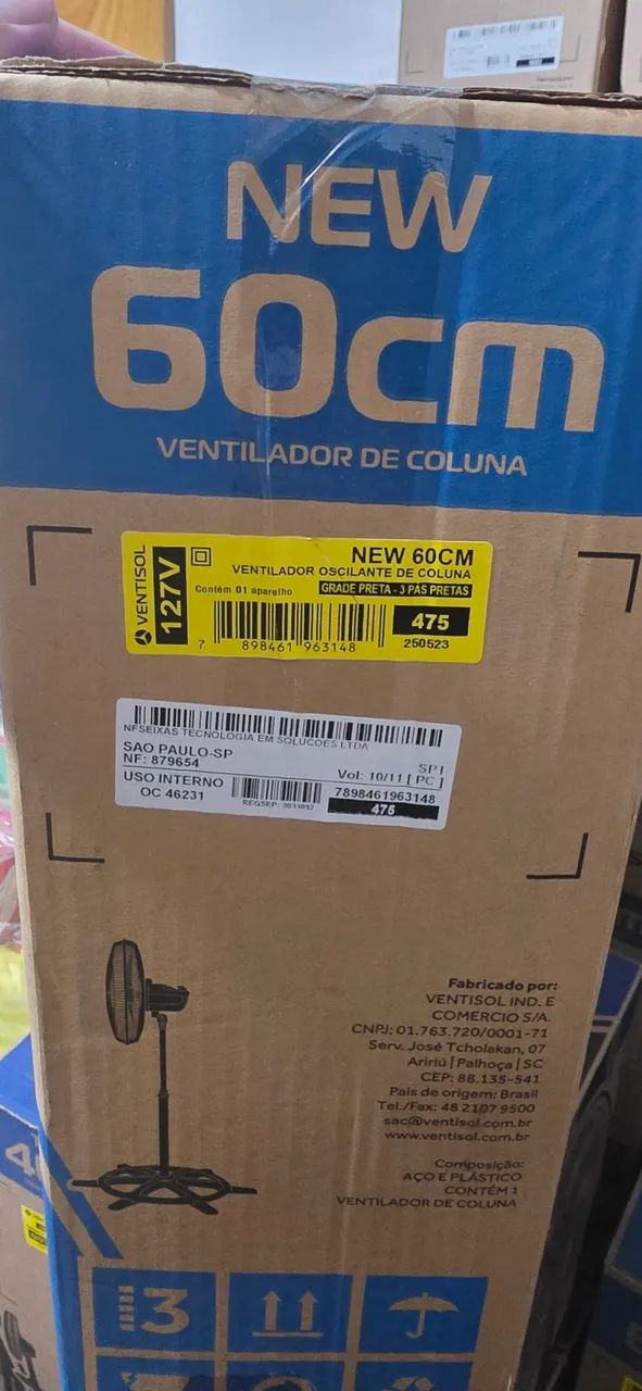 Ventilador de coluna 60cm  - Foto 3