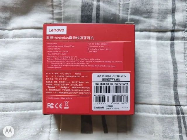 fone lenovo lp-40  - Foto 2