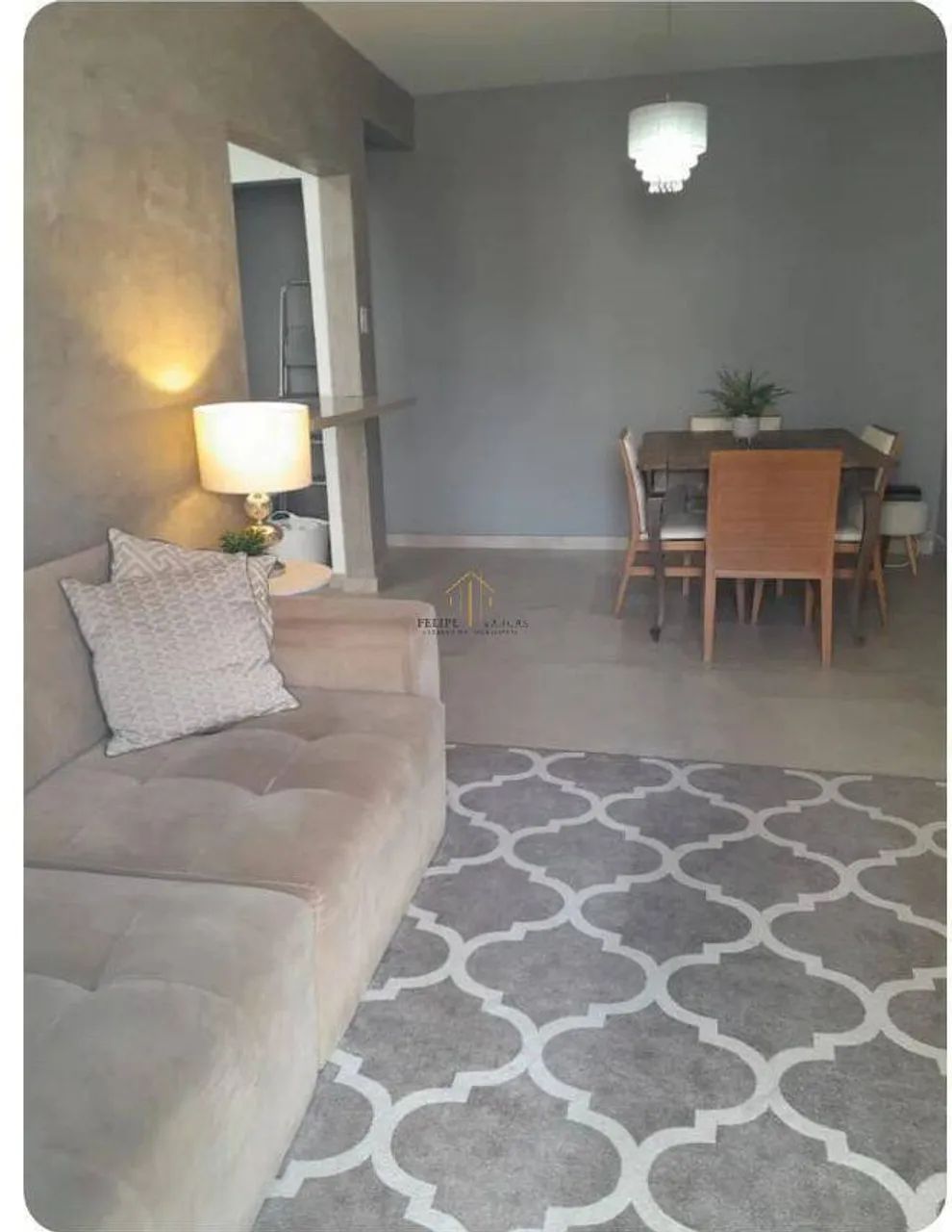Apartamento MOBILIADO de 2 dormitórios no Abraão