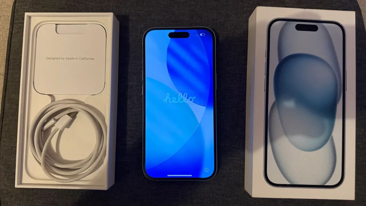 iPhone 15 128gb Branco em Perfeito Estado