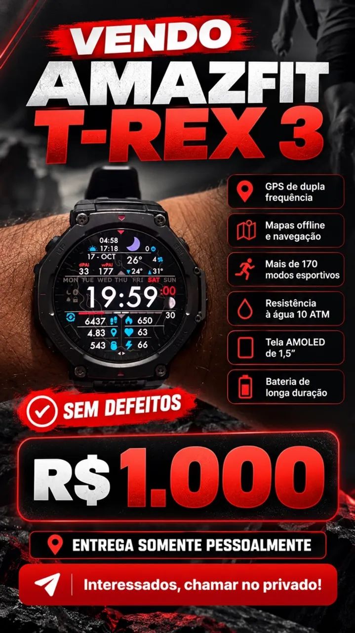Relógio T-Rex 3  - Foto 2
