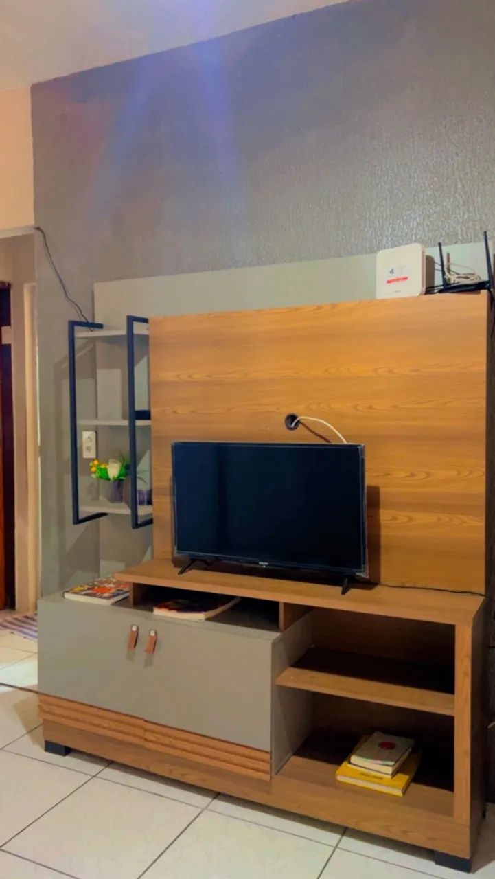 Rack com painel completo 