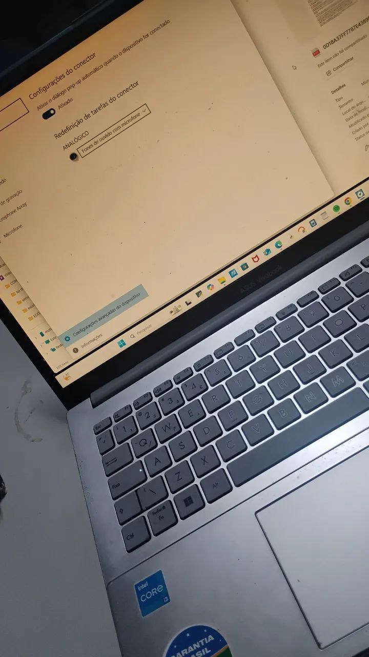 Notebook asus vivobook em perfeito funcionamento  - Foto 2