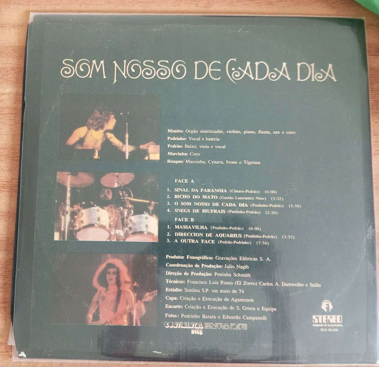 LP Vinil Som Nosso de Cada Dia - Snegs - Foto 2