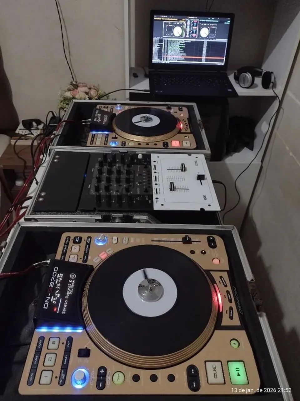 Denon Dn-s 3700 com cases - Foto 3