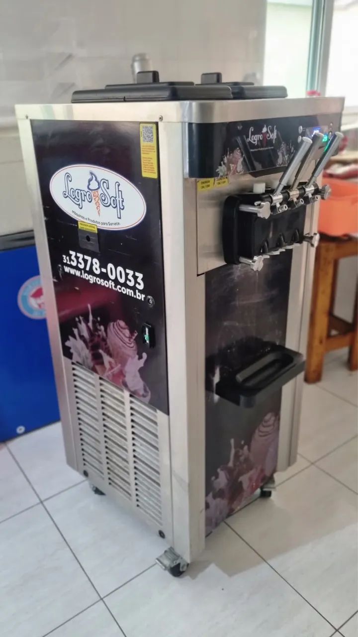 Máquina de sorvete - praticamente nova, pouquíssimo uso - Foto 3