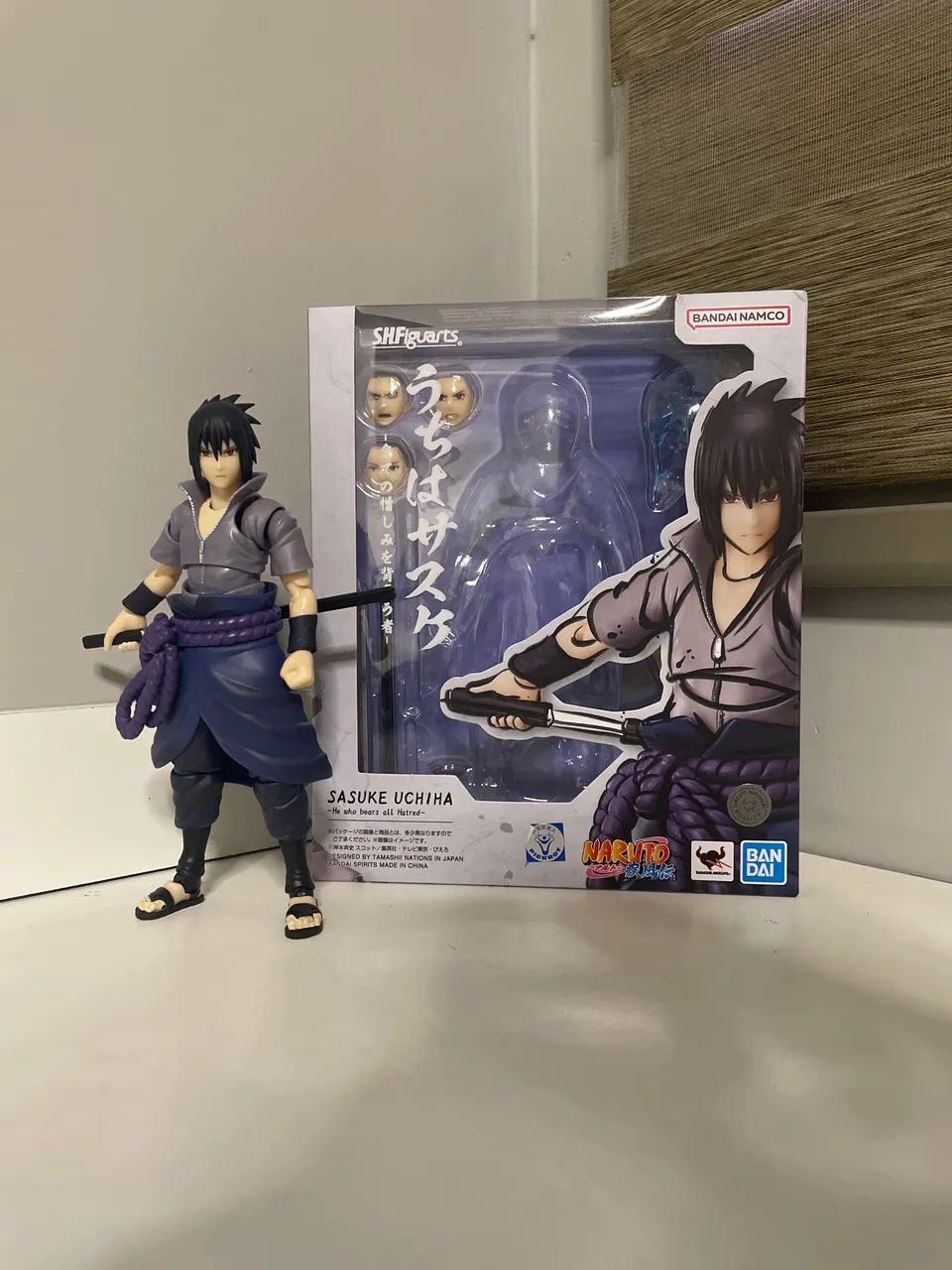 Sasuke Uchiha : Naruto Shippuden - Sh Figuarts original 