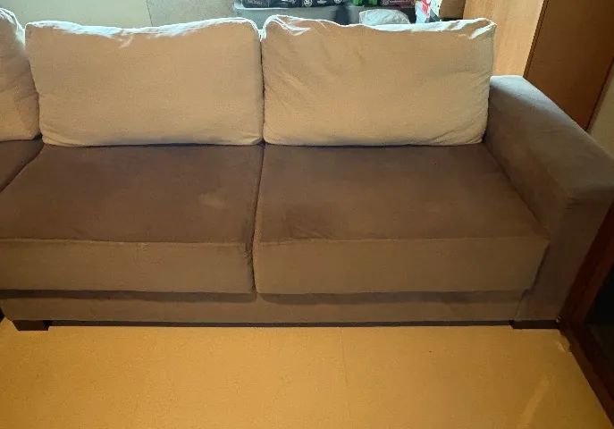 Sofá de canto com almofadas  - Foto 3