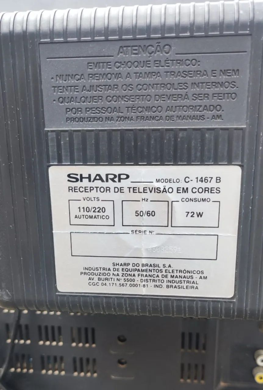 Tv Sharp 14¨ -  c1467b - Foto 2