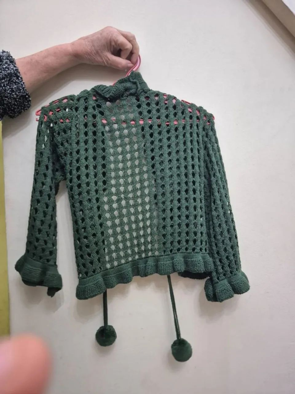 Blusa Furadinha - Verde - Foto 3