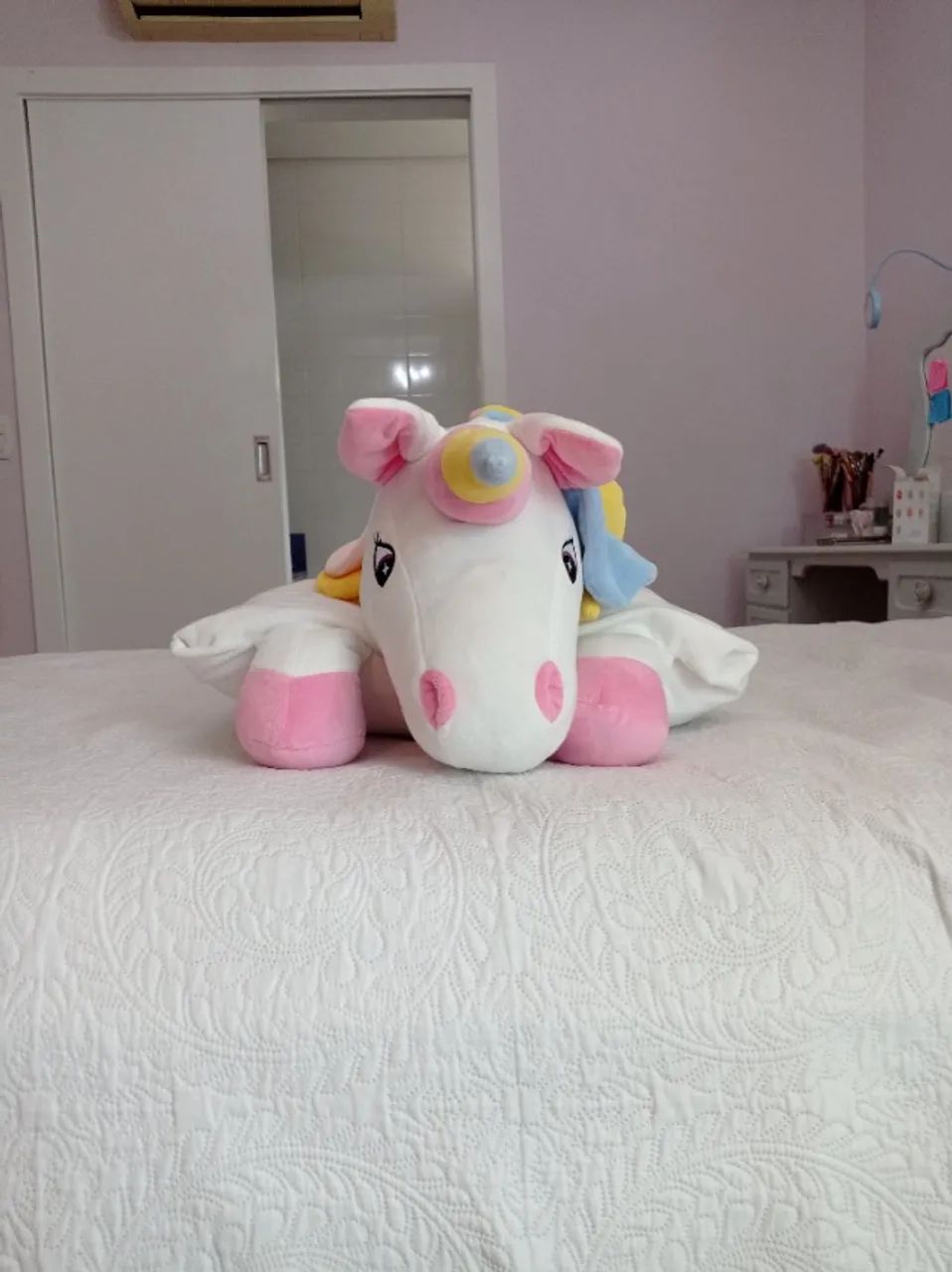Fronha Unicórnio de Pelúcia  - Foto 3