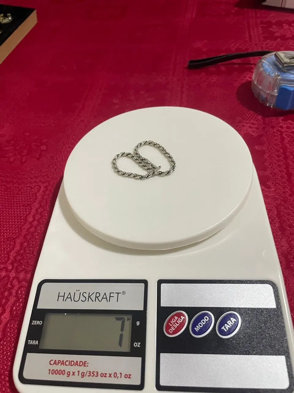 Pulseira de prata 925 7g - Foto 3