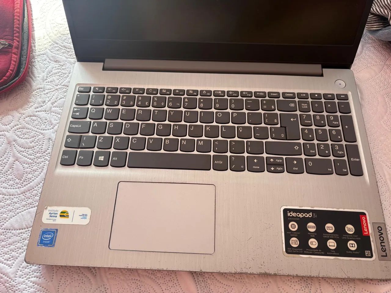 Notebook Lenovo IdeaPad 3i - 4GB RAM - 128GB - Foto 4