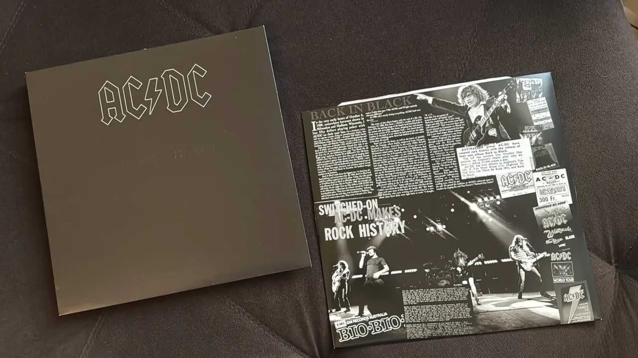 Lp/Vinil ACDC - Back In Black (Importado)