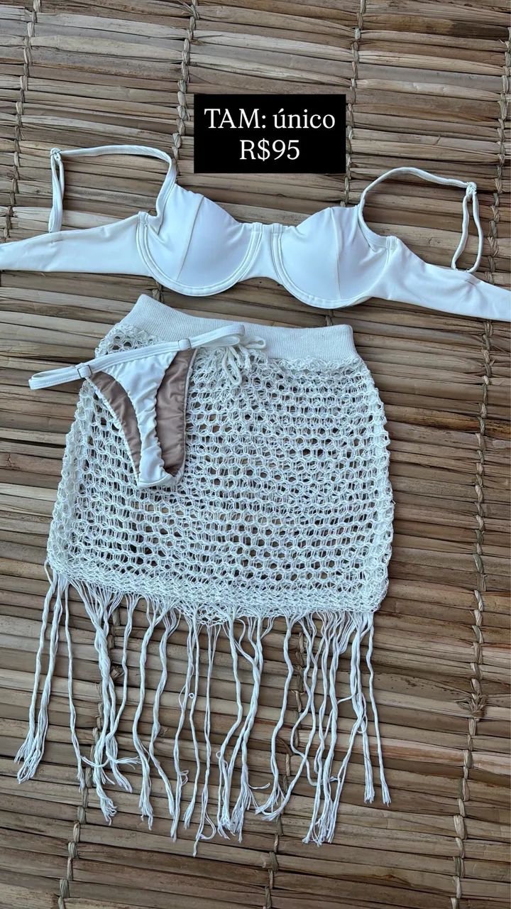 Kit biquíni e saída  - Foto 2