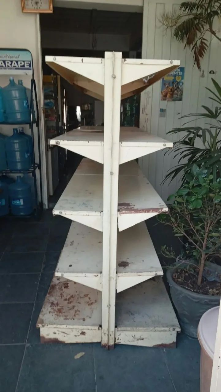 Vende prateleira de aço 