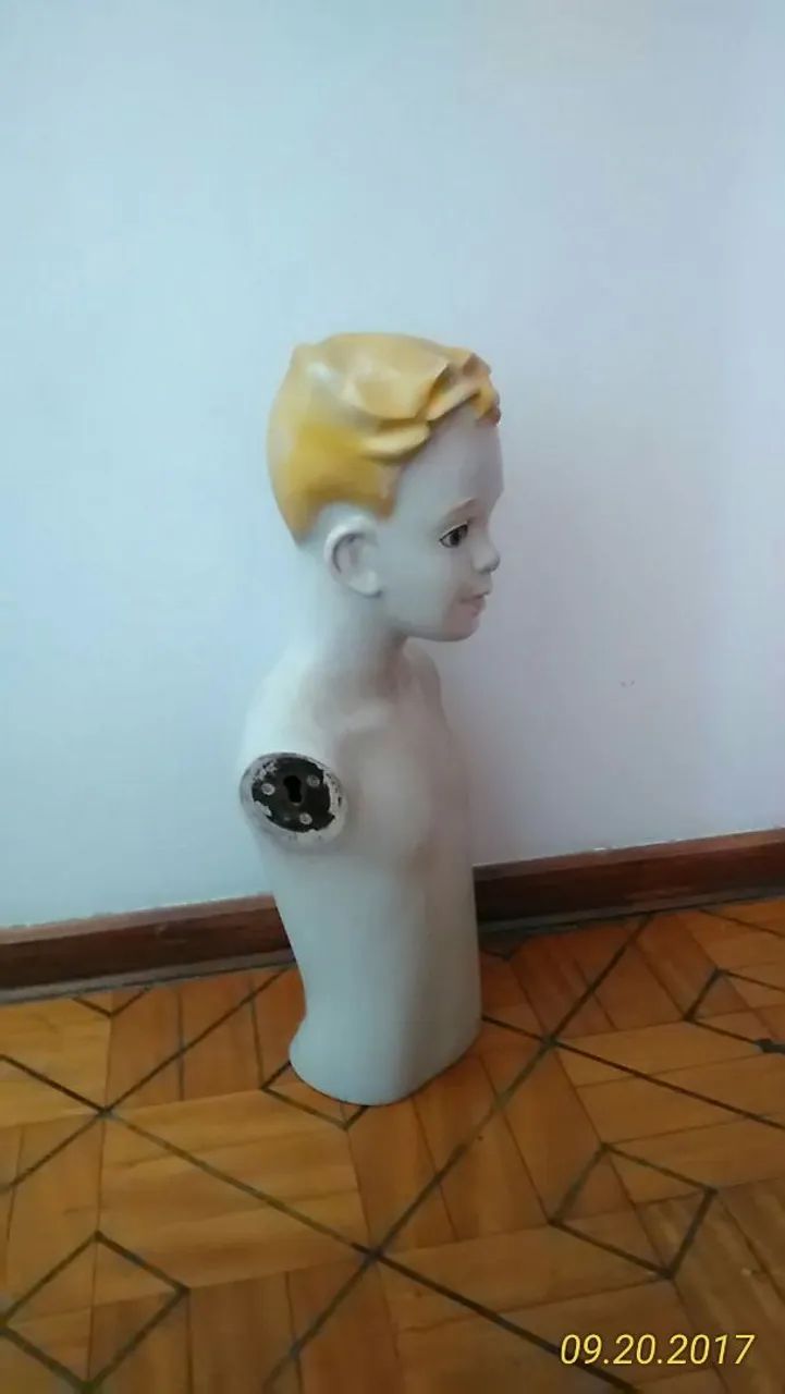 BUSTO INFANTIL DE MANEQUIM ANTIGO - Foto 4