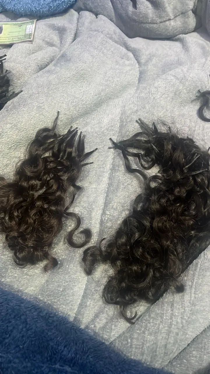 Cabelo 100% humano 180g - Foto 2