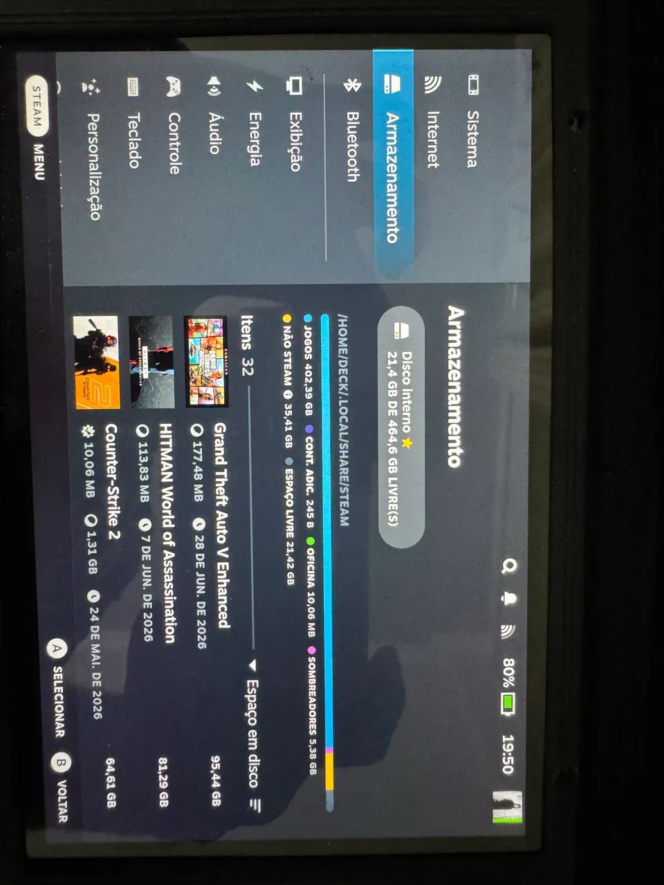 Steam Deck 512GB - Foto 3