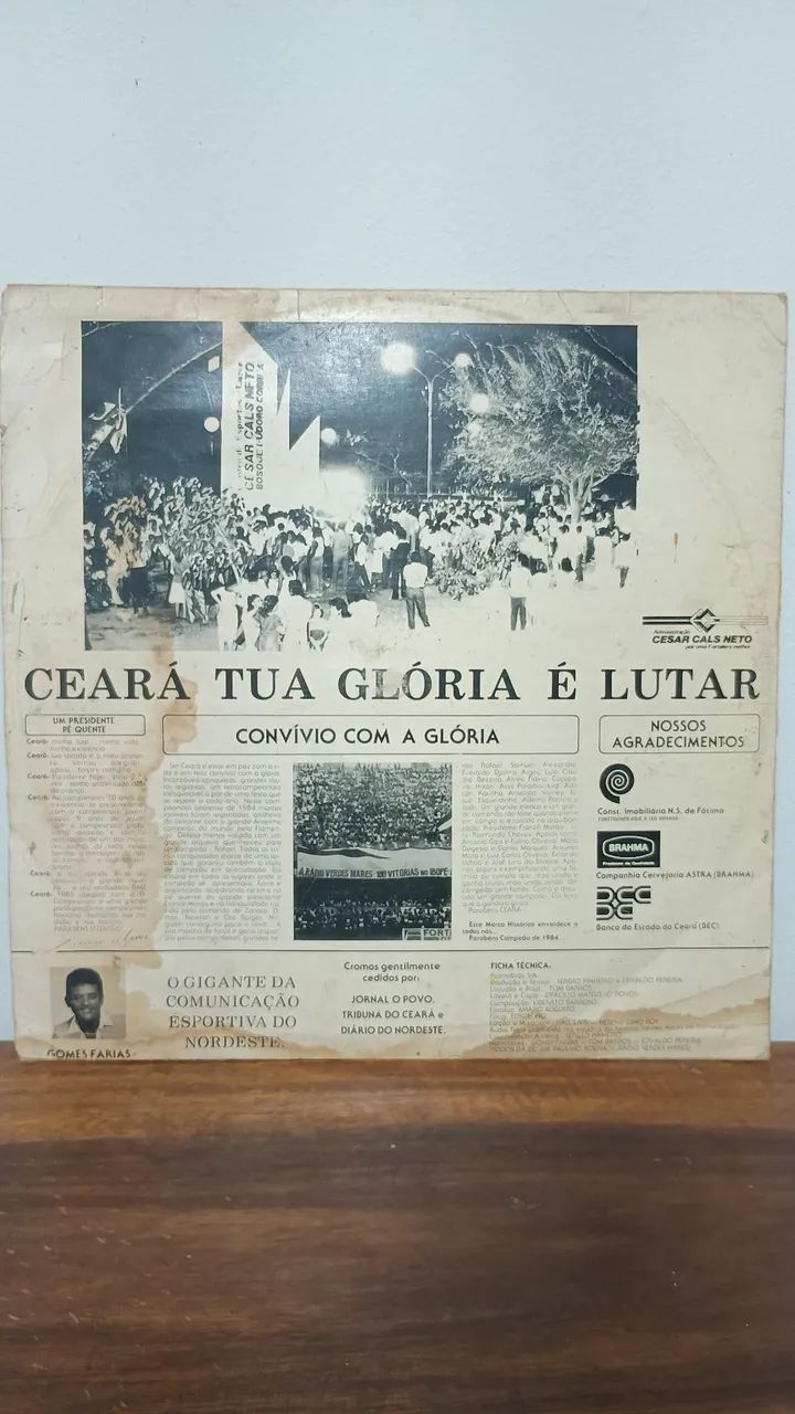 Disco de Vinil Ceará Sporting Club - Foto 2