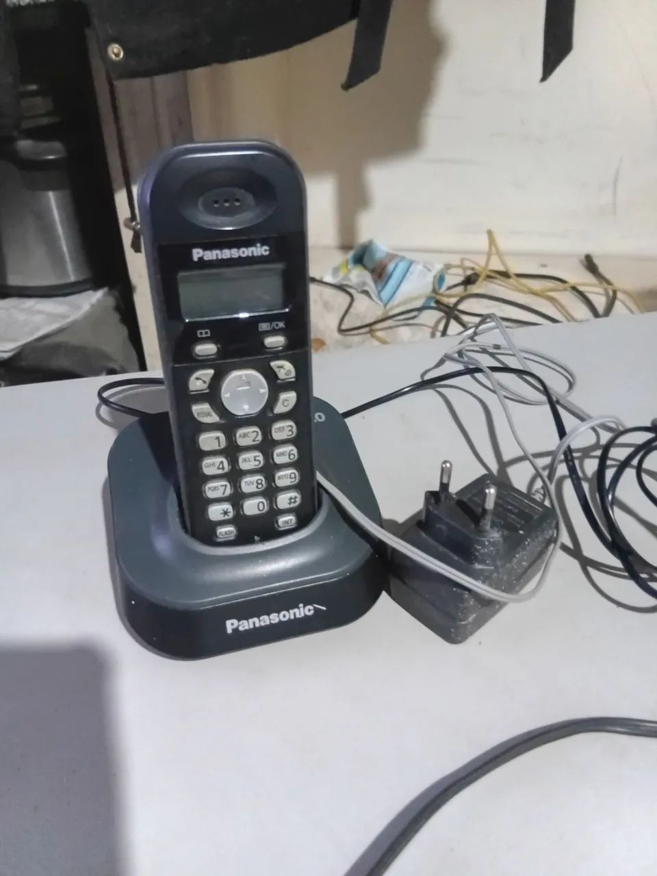 Telefone se fio panasonic