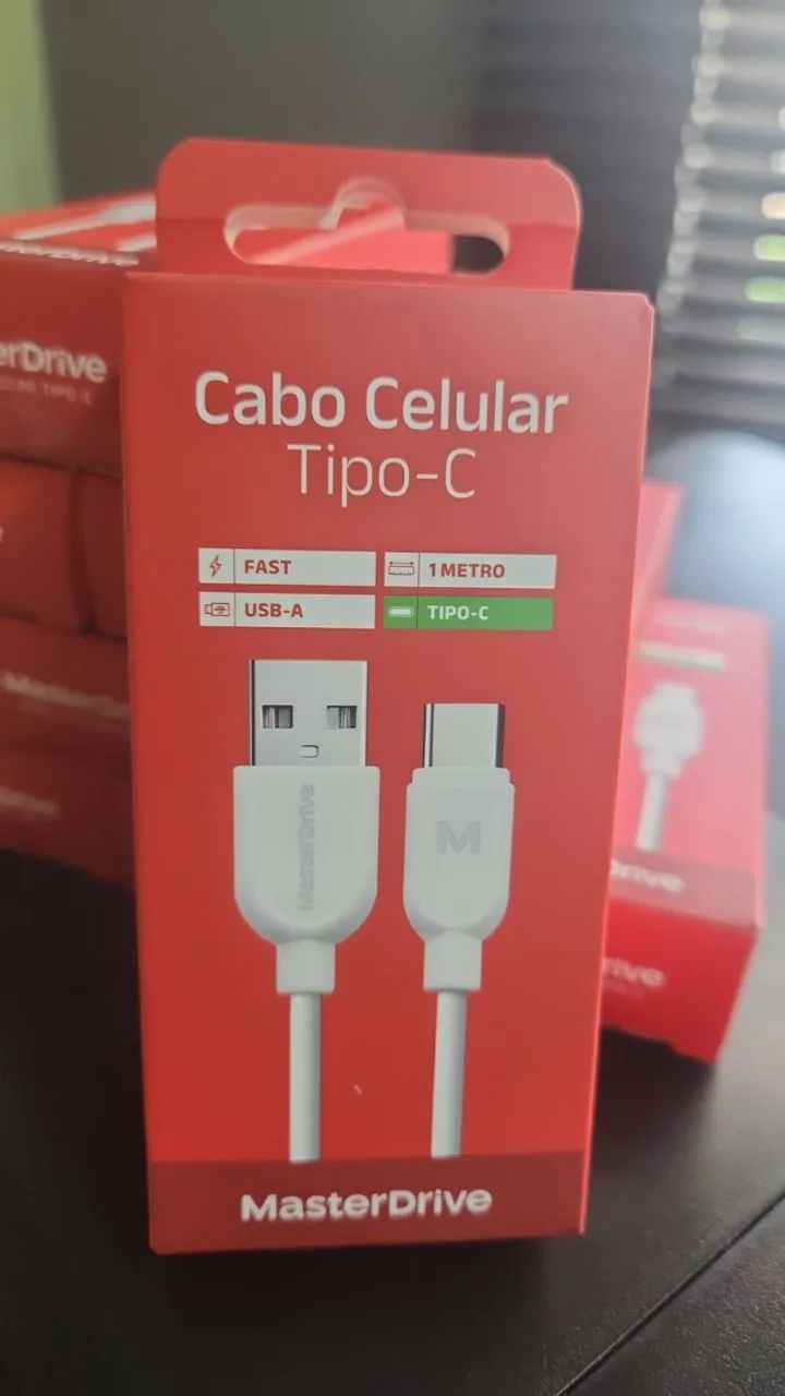 Pack com 10 Cabos USB-A para USB-C - Carregamento e Dados - Foto 2