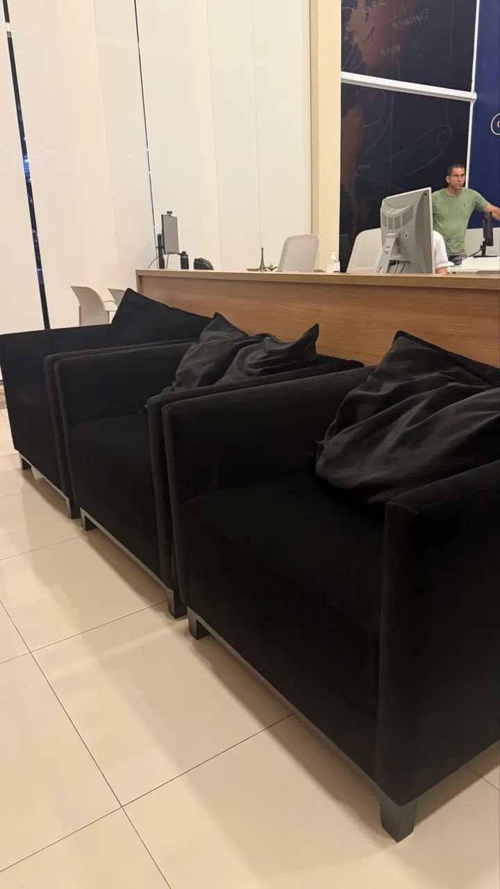 Conjunto de 3 Poltronas  - Foto 3