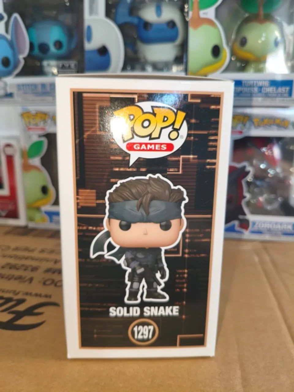 Funko Pop! Games: Solid Snake #1297- Metal Gear Solid (Tactical Espionage Action)  - Foto 3