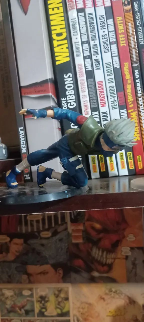 Action figure Kakashi Hatake correndo. - Foto 3