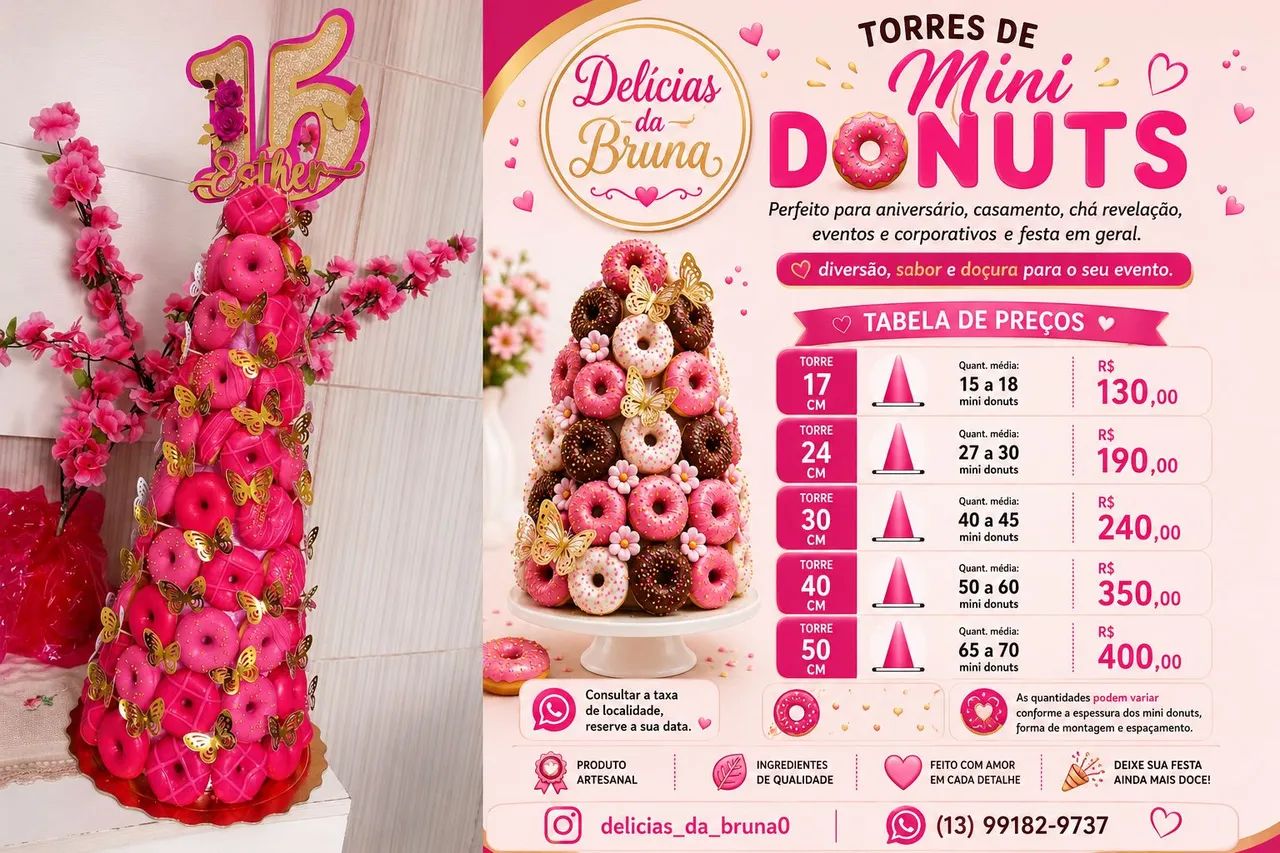 Mini donuts/ Estação de Cake Donuts ?  - Foto 2