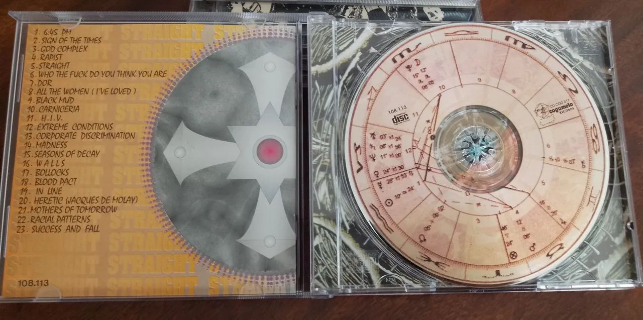 CD Dorsal Atlântica - Straight (1996) - CDs, DVDs etc - Cambuci