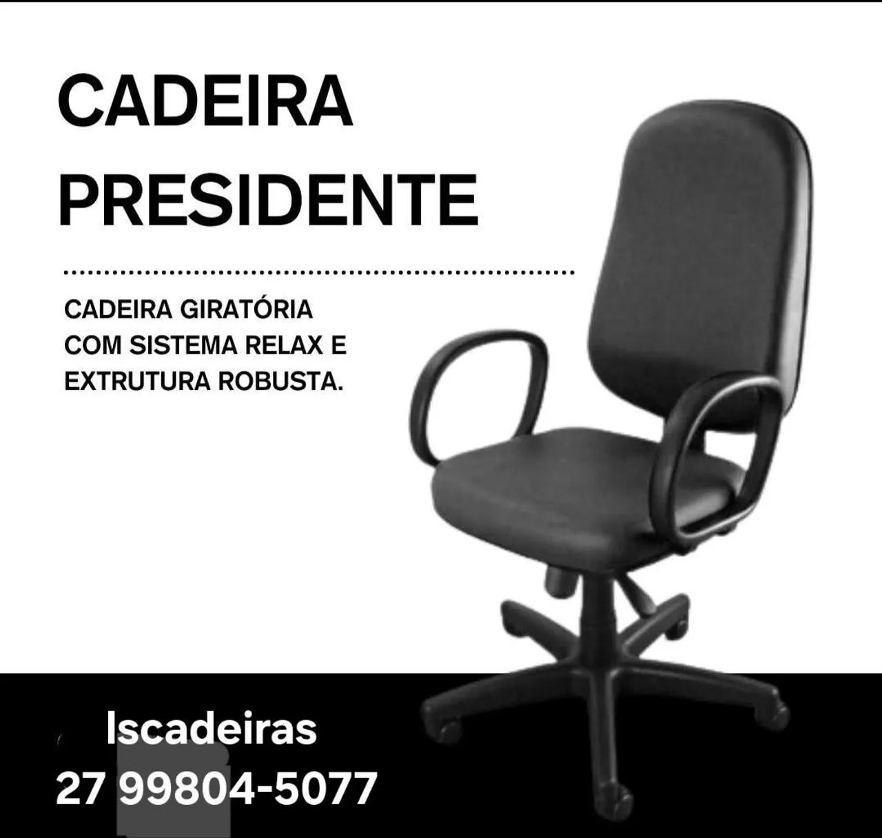 Cadeiras de escritorio 