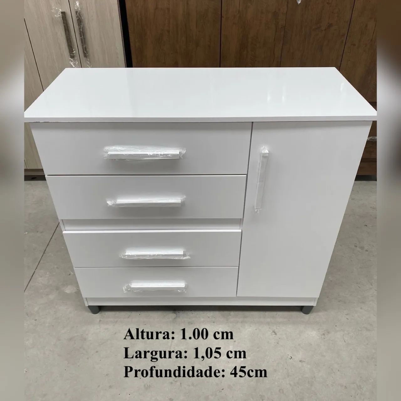 Cômoda com 4 gavetas - entregamos 