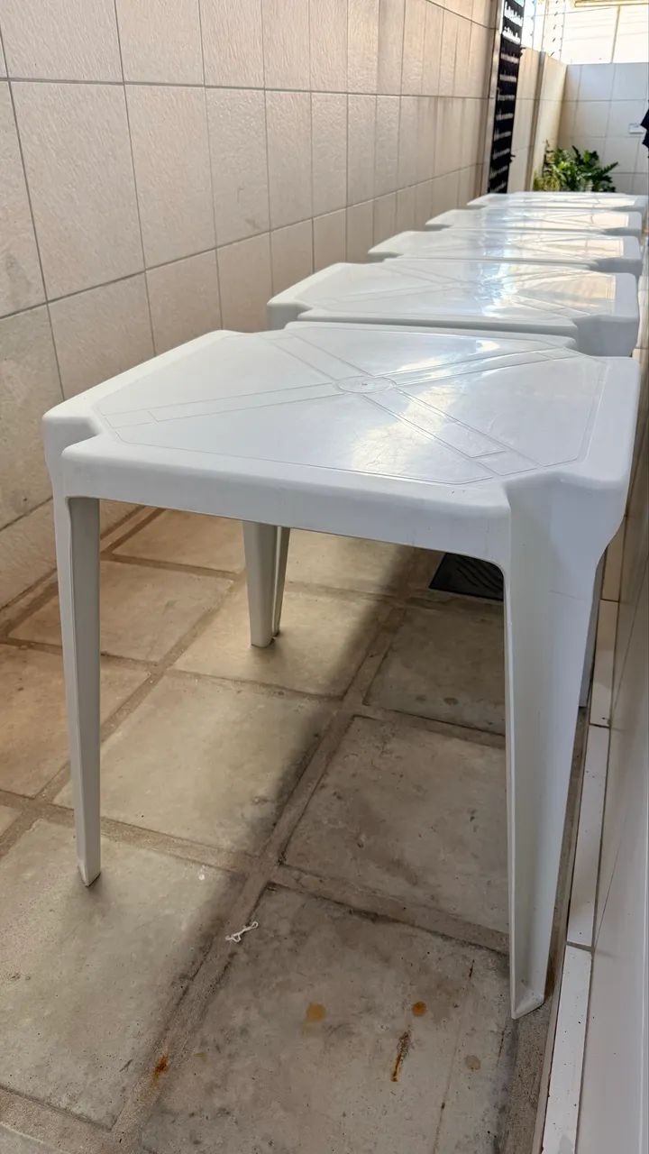 Mesa plástica - Foto 4