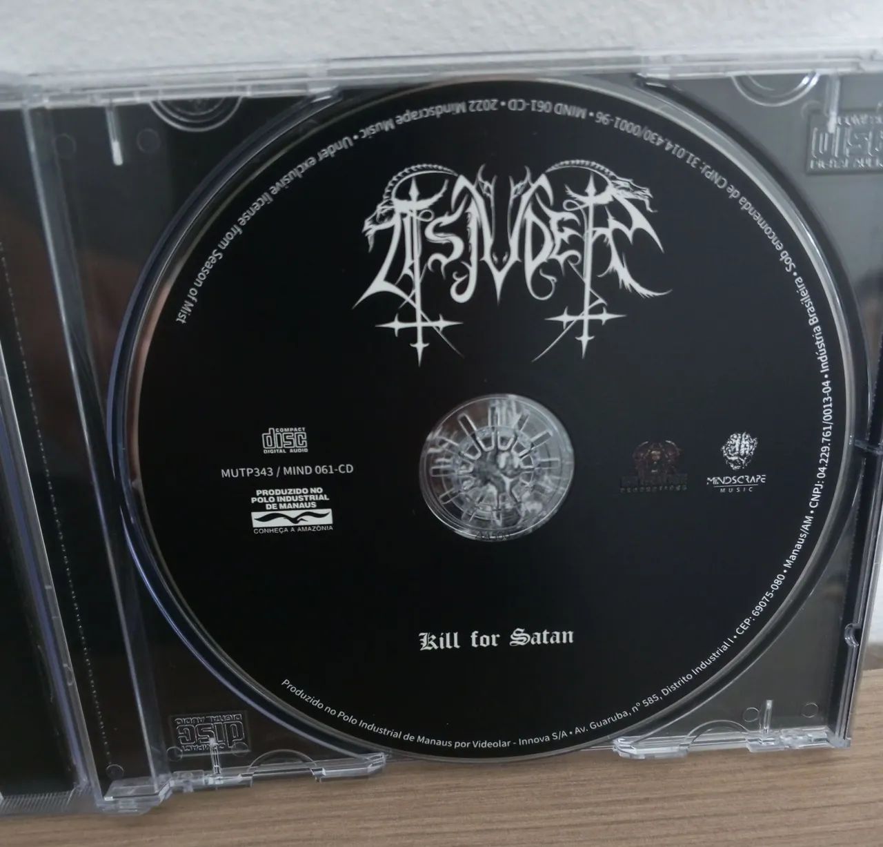 Cd Tsjuder - Kill For Satan - Nacional - Usado - Foto 3