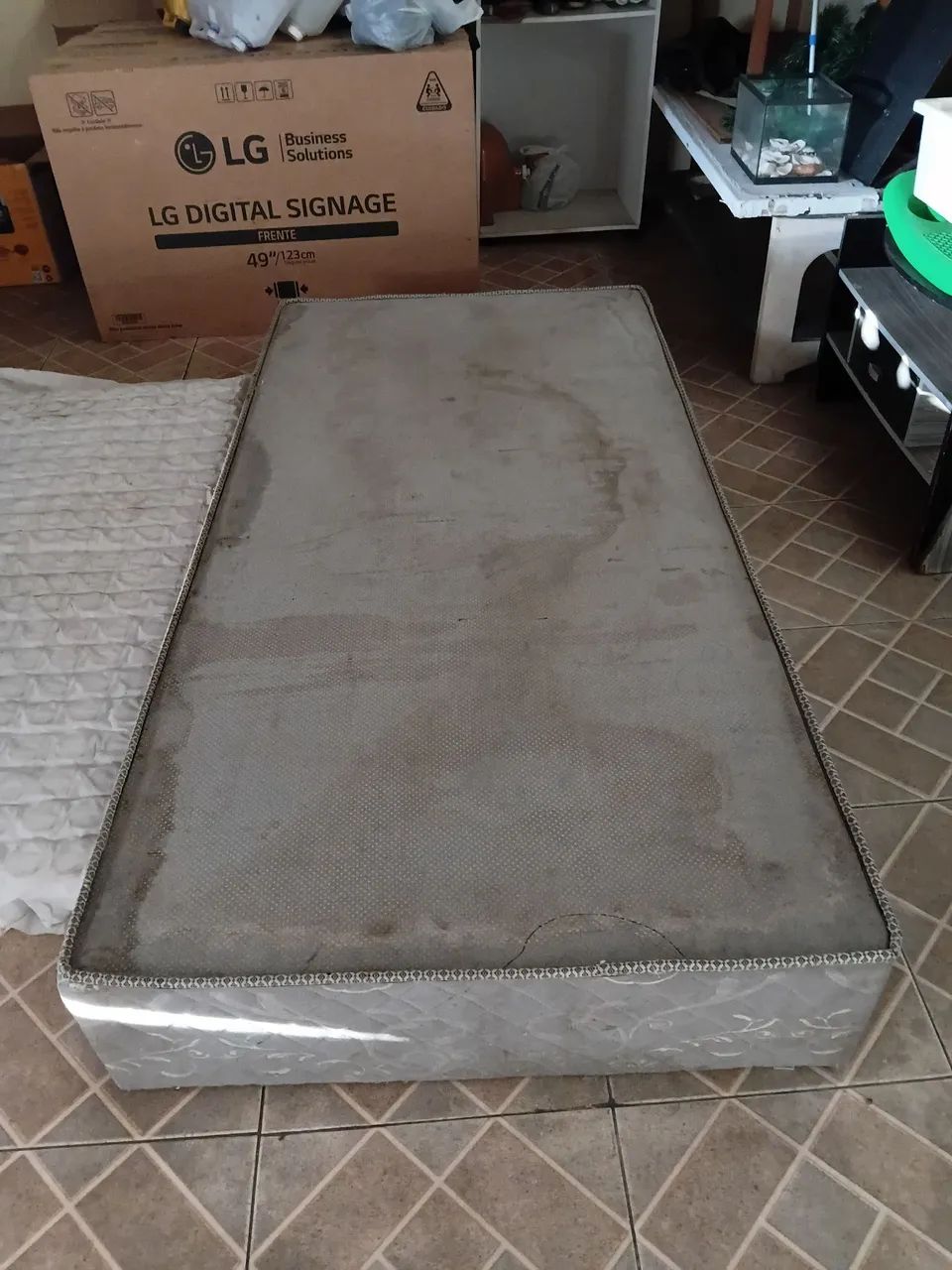Base de cama solteiro 