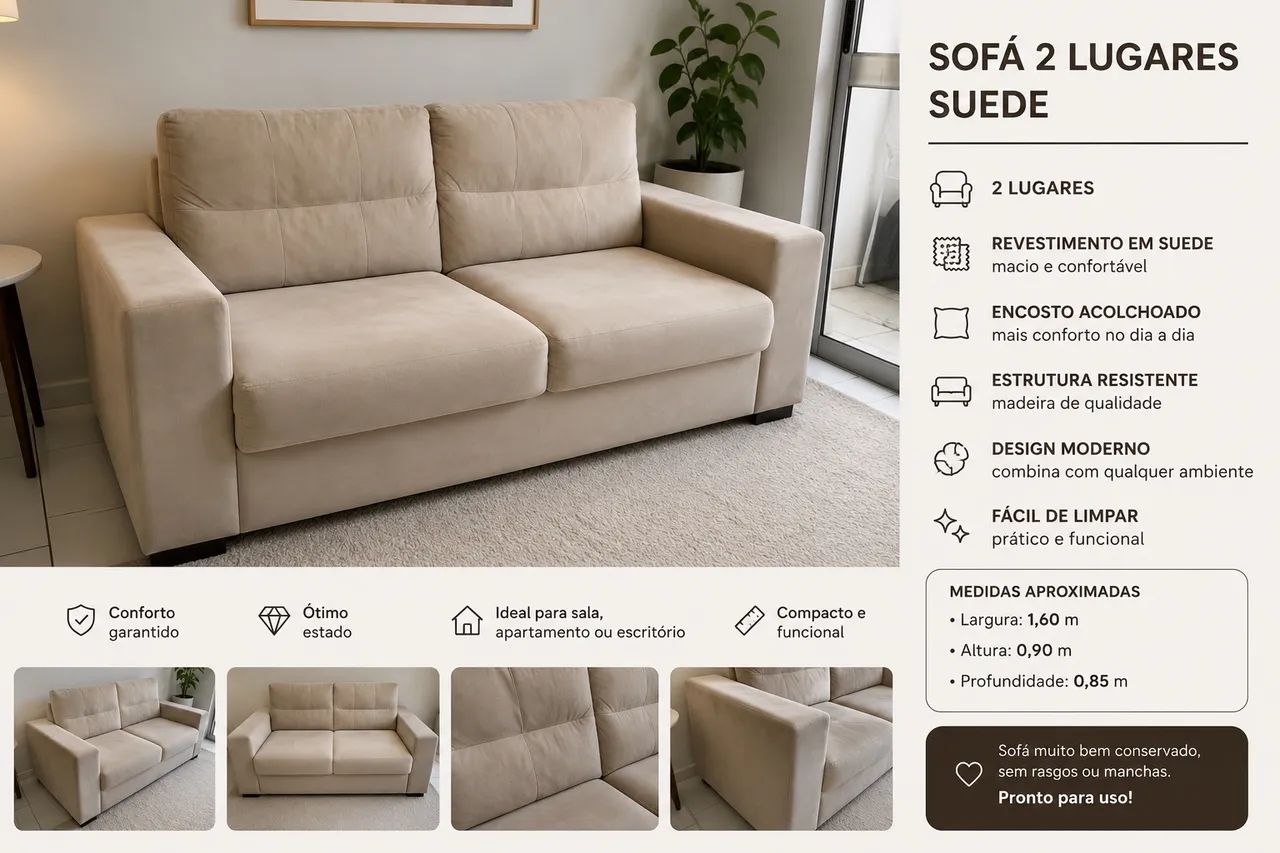 Sofa 2 lugares