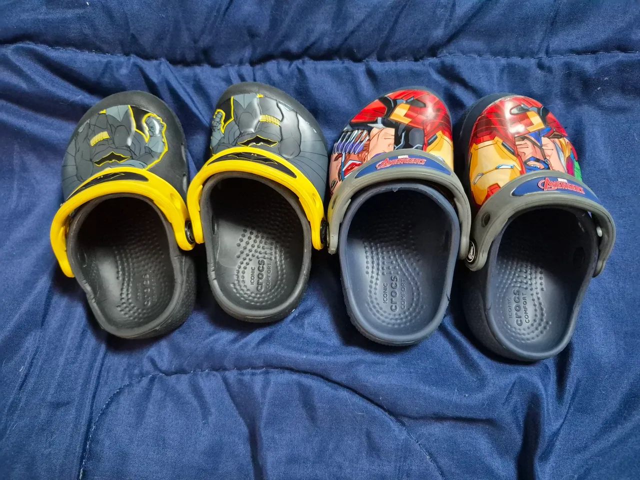 Kit 2 crocs infantil novos