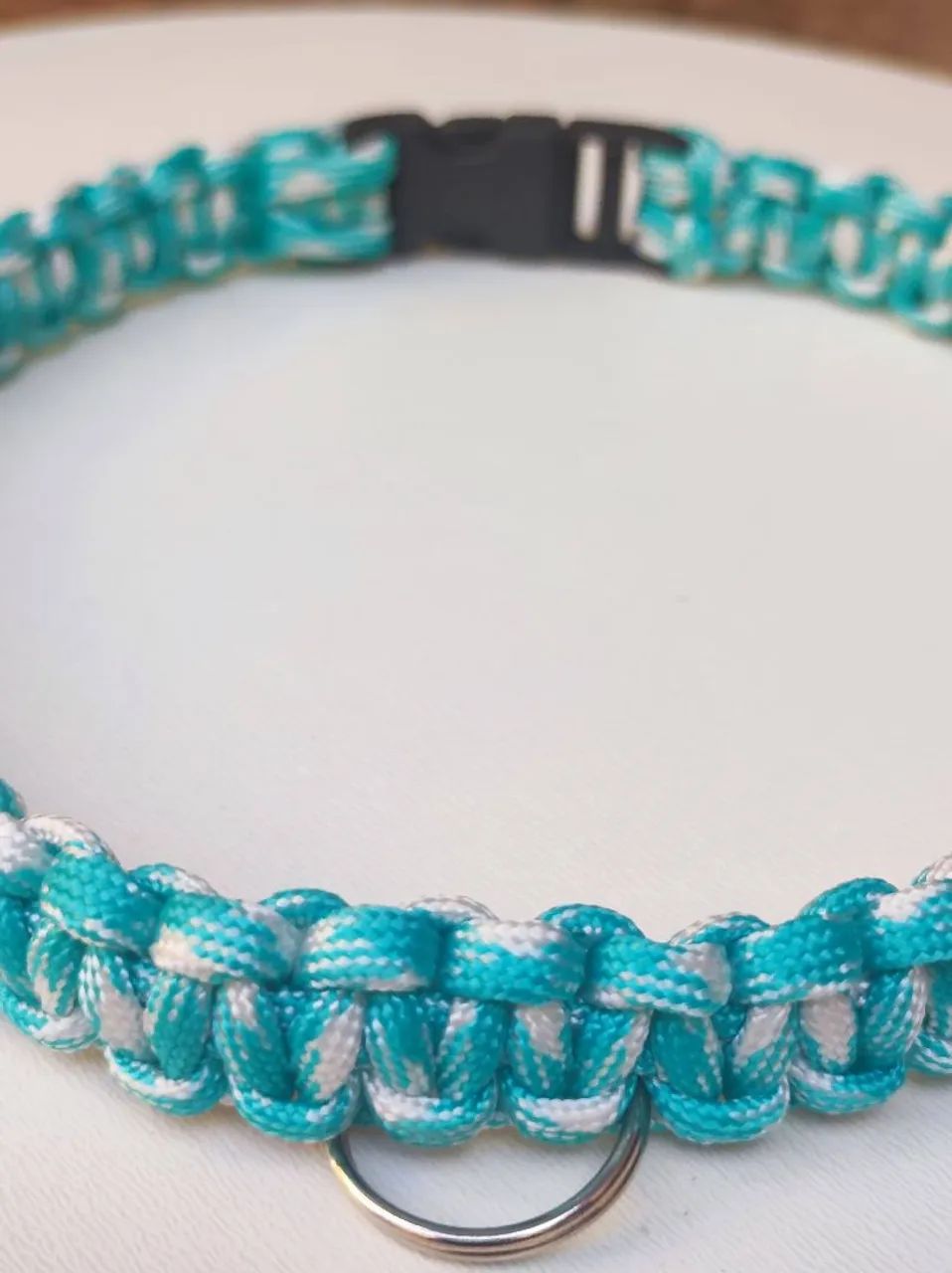 Colar para cães em Macramê