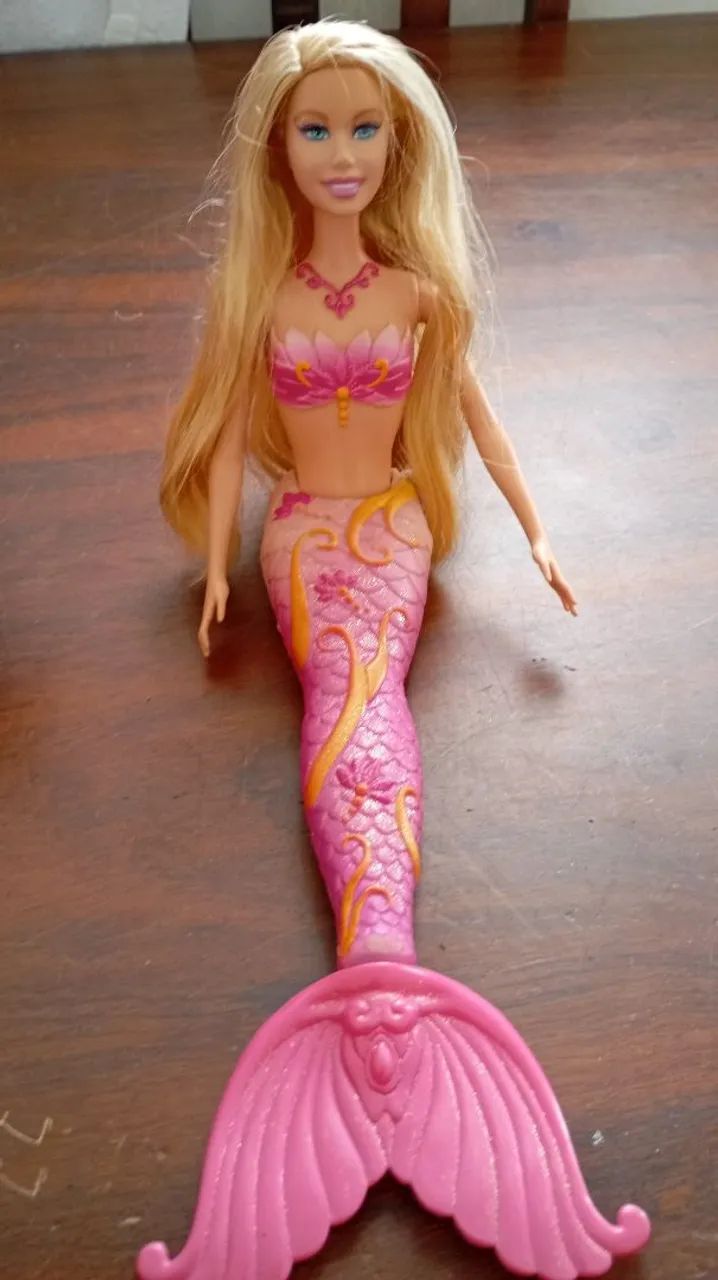 Barbie sereia Vintage Rosa