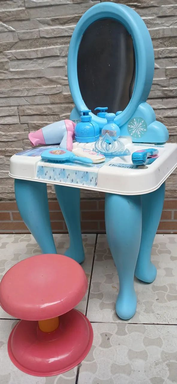 Brinquedo  penteadeira com acessórios  - Foto 4